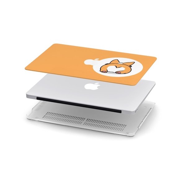 Cute Welsh Corgi Painted Dog case for apple MacBook All Generations Air Pro - Picture 2 of 5